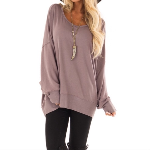 Midnight Long Batwing Sleeve Top - Picture 7 of 8